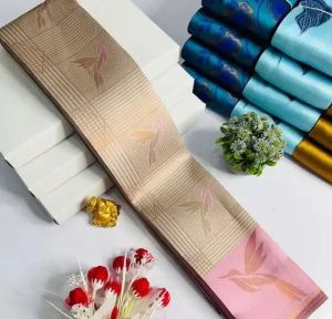 Pure Banarasi Silk Saree with Rich Border