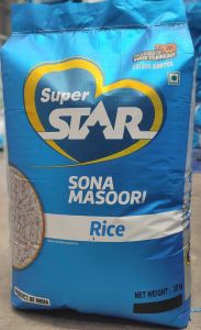 Super Star Sona Masoori Rice(Blue) Steam 30 Kg