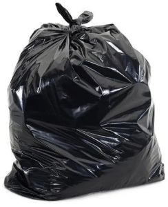 55 Gallon Black Plain Garbage Bag