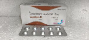 Anitihist D 10mg Desloratadine Tablets
