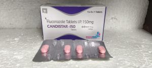 Candistar 150mg Fluconazole Tablets, Packaging Type : Blister