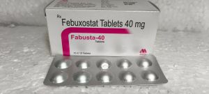 Fabusta 40mg Febuxostat Tablets, Packaging Type : Alu Alu