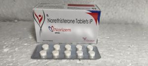 Norizem Norethisterone Tablets, Packaging Type : Blister Pack