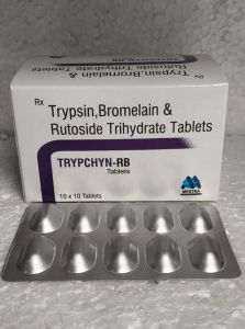 Trypsin RB Trypsin Bromelain Rutoside Trihydrate Tablets