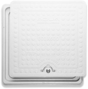 FRP Manhole Cover, Shape : Square