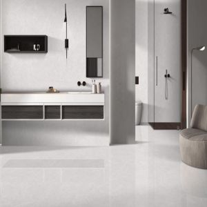Hawana White Glossy Finish Ceramic Tiles, Brand Name : Fawns Surfaces