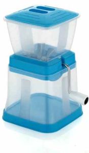 Blue Plastic Onion Chopper, Blade Material : Steel