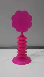 Lollipop Display Plastic Stand, Color : Pink, Weight : 96 Gm