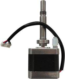 Electric Polished Carbon Steel Stepping Motor, Color : Silver