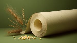 Corn Husk Handmade Paper, Color : Yellow for Writing