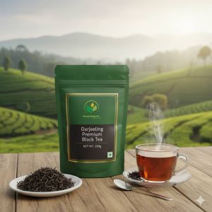 Veedaorganic Darjeeling Black Tea 105kg, Brand Name : Veedaoganic