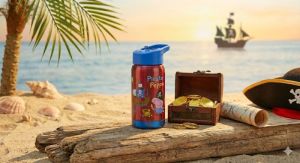 Printed Steel Sipper Bottle, Color : Multicolor