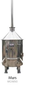 Automatic Electric Mars SS Incinerators, Color : Grey