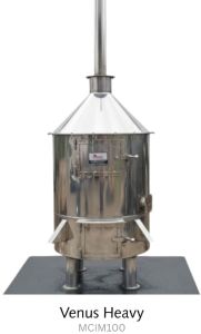 Automatic Electric Venus Heavy SS Incinerators, Color : Grey