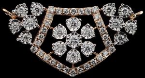 18K Rose Gold Diamond Accent Mangalsutra