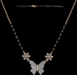 Intricate Gold and Diamond Work Mangalsutra