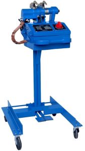 Polished Mild Steel Wire Butt Welding Machine, Color : Blue