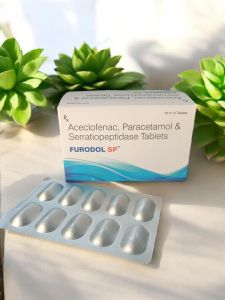 Furodol SP Aceclofenac Paracetamol Tablet