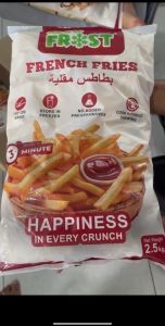 Frozen French Fries, Packaging Type : Plastic Packet