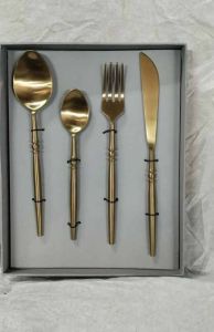 Brass Kitchen Cutlery Set