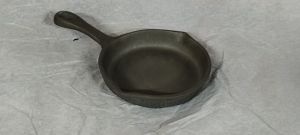 Cast Iron Fry Pan, Color : Black