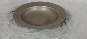 Coated Cast Aluminium Soup Bowl, Color : Grey