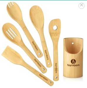Non Polished Wooden Kitchen Crockery Set, Brand Name : Bamboo