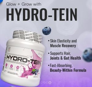Hydro-tein Dual Protein Formula Whey Isolate Collagen Peptides