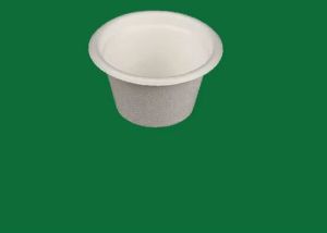 4 OZ Sugarcane Bagasse Disposable Portion Cup