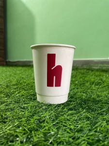 Custom Printed White Paper Coffee Cup