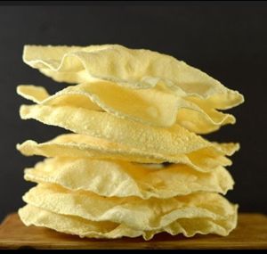 Appalam Papad, Color : Light Yellow, Taste : Salty
