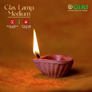 Clay Agal Vilakku Set Dried, Brand Name : Giri, Form : Solid