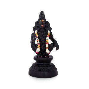 Ayyappan Resin Hindu God Statues Weight: 2.015 Kg