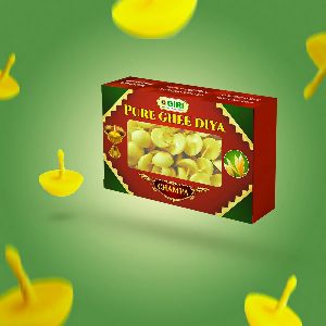 Giri Pure Ghee Diya, Color : But Implied)