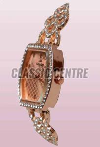 Rose Gold Women Stylish Analog Watch