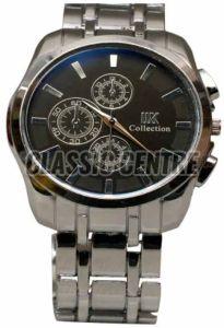 Silver Stainless Steel Analog Men Watch