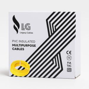 PVC Insulated Multipurpose Yellow Cable, Voltage : 220V