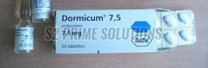 7.5mg Dormicum Midazolam Tablet