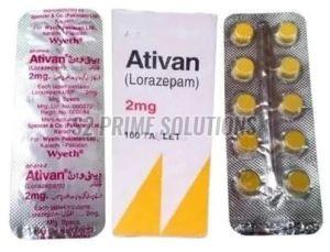 Ativan Lorazepam 2mg Tablets