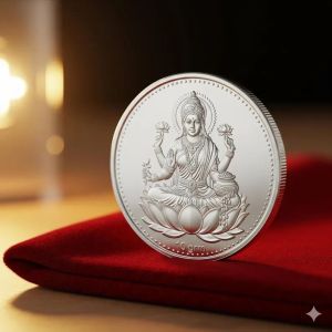 Lakshmi Silver Coin