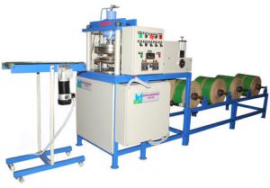 Automatic Paper Plate Making Machine, Power Source : Electric