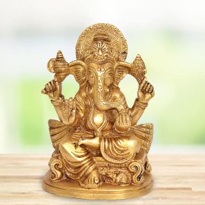 Brass Ganesha Statue