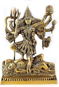 Brass Kali Mata Statue