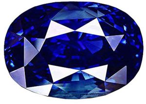 Oval Blue Sapphire Gemstone
