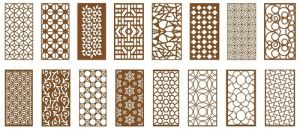 Plain Polished MDF Jaali, Shape : Square, Rectangular