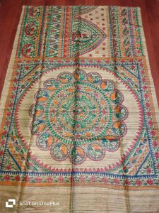 Madhubani Painting Saree