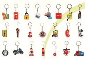 Non Polsihed Customized Key Chain