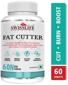 Swisslife Forever Fat Cutter & Muscle Recovery Tablets For Men & Women (60 Tablets)