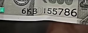 786 Serial Number 500 Note