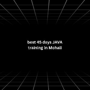 Best 45 days JAVA training in Mohali